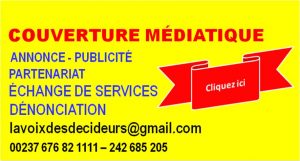 Contact : lavoixdesdecideurs@gmail.com - Tel : 00237 676 82 11 11