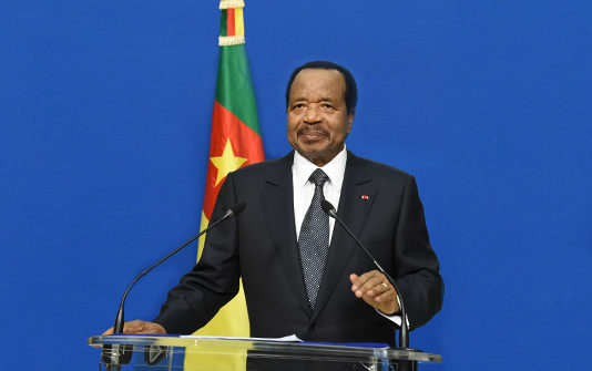 Paul Biya : “Nous allons poursuivre l’exécution de nos grands travaux”