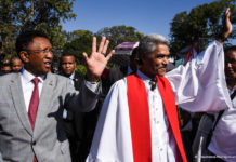 Madagascar : Le Président Hery Rajaonarimampianina au Cinquantenaire du jubilé de la FJKM à Toamasina