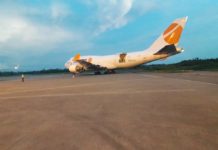 Can Cameroun 2019 : Pour accélérer les travaux du stade de Garoua , l’entreprise MOTA ENGIL Africa fait recours à un avion-cargo