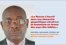 Interview de Pierre Claver NKODO: «La Russie s’inscrit dans une démarche géopolitique humaniste »