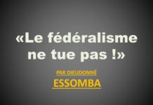 LE FEDERALISME NE TUE PAS ! Par Dieudonné Essomba