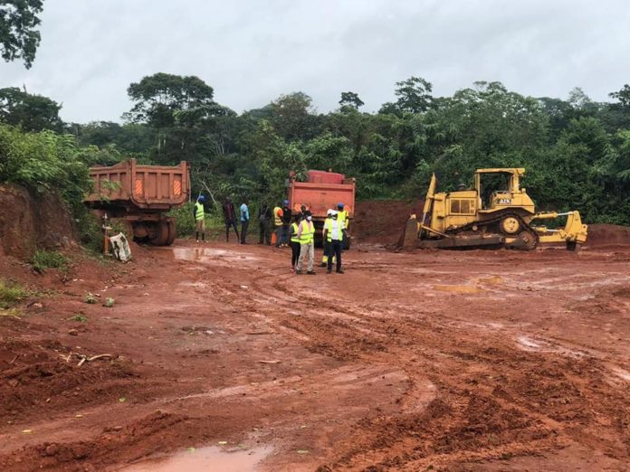Développement routier : la ligne de transport Soa-Awae-Esse en chantier