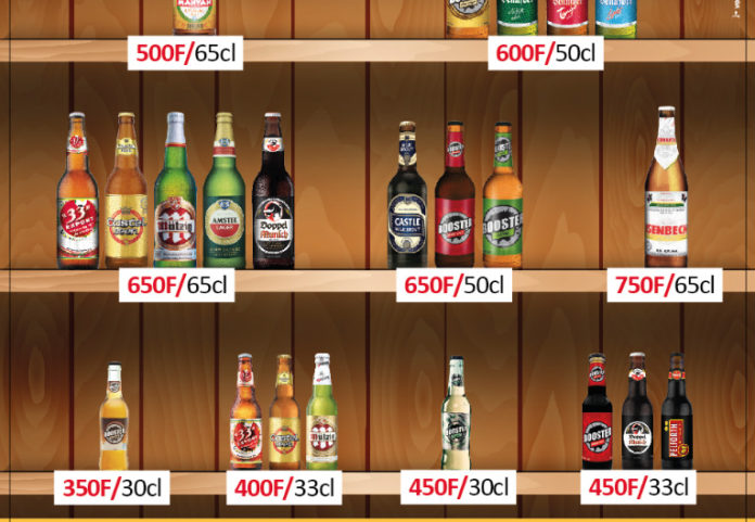 Cameroun : Les consommateurs dénoncent le non-respect des prix homologués des boissons alcooliques et hygiéniques