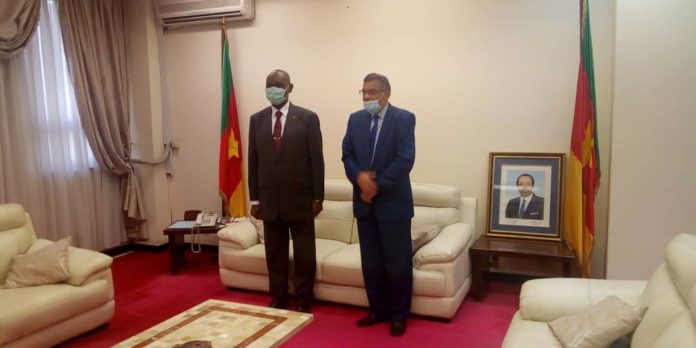 En fin de séjour diplomatique au Cameroun : L’Ambassadeur de Tunisie au Cameroun fait ses adieux au MINDCAF
