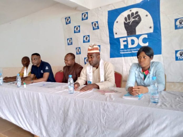 Politique : Le Front Des Démocrates Camerounais annonce l’implantation de nouveaux organes de base