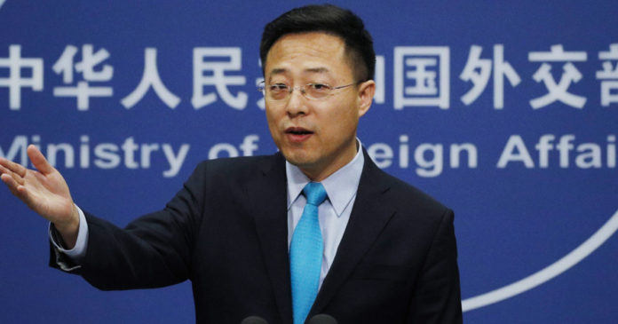 La Chine met en garde les Etats-Unis et le Japon Zhao-Lijian-porte-parole-du-ministere-chinois-des-Affaires-etrangeres.jpeg