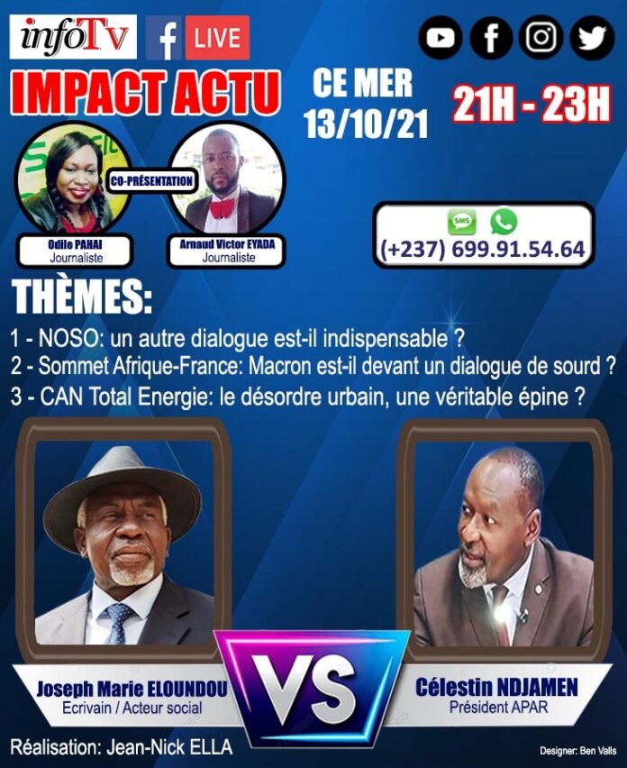 Média: « Impact Actu » le nouveau rendez-vous à ne pas manquer sur Info TV avec Odile Pahai et Arnaud Victor Eyada
