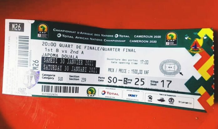 Can 2021 – Tickets d’accès aux différents stades: La mise en garde de la police aux faussaires éventuels