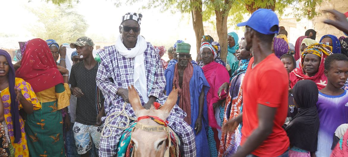 Certaines des populations dans le nord du Sénégal habitent dans des villages enclavés,