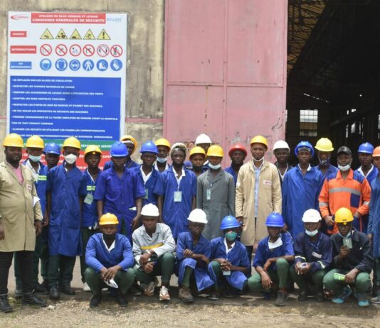 Formation jeune au Cameroun : des Lycéens en visite d’étude dans les ateliers de CAMRAIL