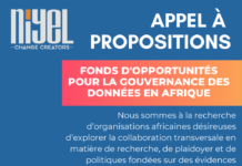 Appel à propositions lancé par Niyel pour une collaboration croisée en matière de recherche sur la gouvernance des données en Afrique