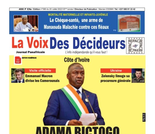 La Voix Des Décideurs – 090 du 20 juillet 2022