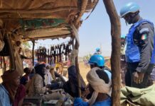 Relance de l’économie à Ménaka: la Police des Nations Unies sécurise les foires hebdomadaures