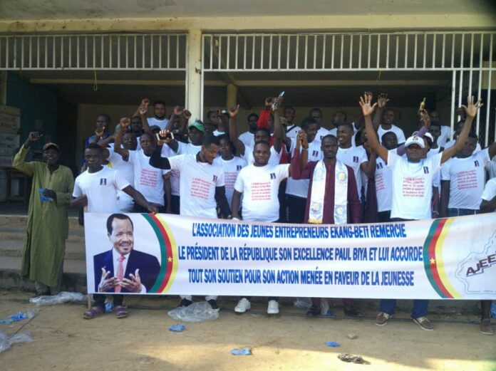 An 40 du Renouveau : L’Association des Jeunes Entrepreneurs Ekang-Beti soutient les actions du Président Biya
