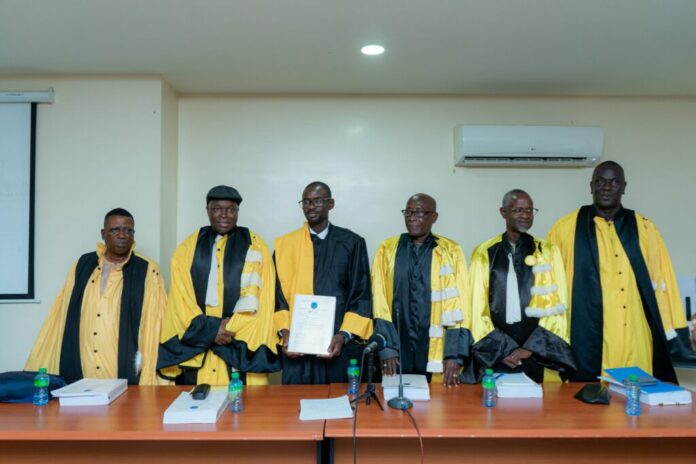 Le journaliste Abdou Diaw, premier Docteur du CESTI (UCAD) avec la mention très honorable