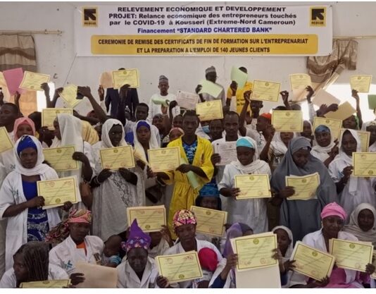 Fin de formation pour 140 jeunes entrepreneurs soutenus par IRC-Cameroun à KOUSSERI