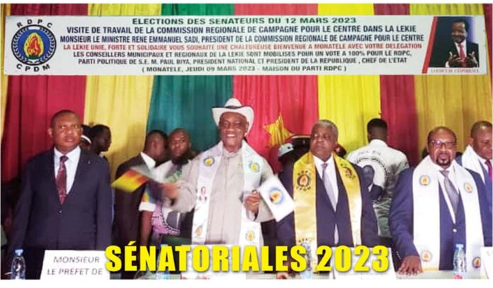 Sénatoriales 2023 dans la région du Centre : Le consensus de Monatélé dans la Lékié garantit 100% au Rdpc