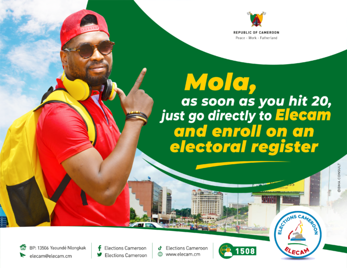 Elections in Cameroon : Moustik Le Karismatik calls Young people to be registered