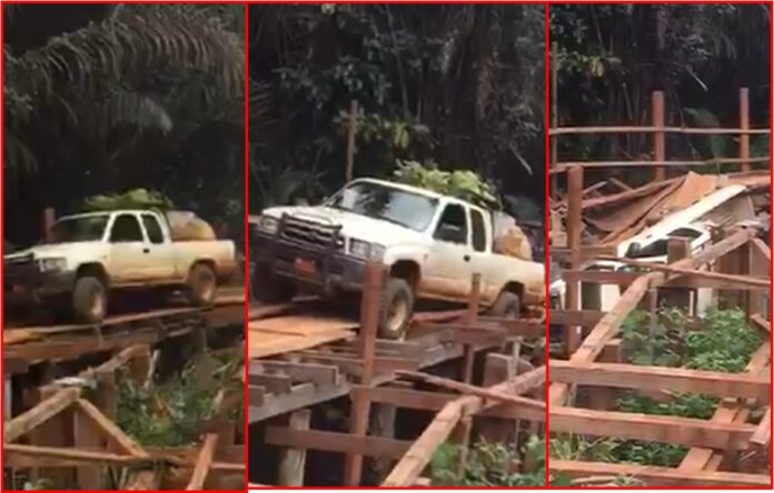 Région de l’Est Cameroun : Un pont de la honte s’écroule à Nguélémendouka
