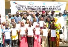 État Civil : 1222 actes de naissance aux élèves de la commune de Kousseri grâce au financement  de Prolac-Cameroun