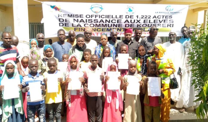 État Civil : 1222 actes de naissance aux élèves de la commune de Kousseri grâce au financement de Prolac-Cameroun