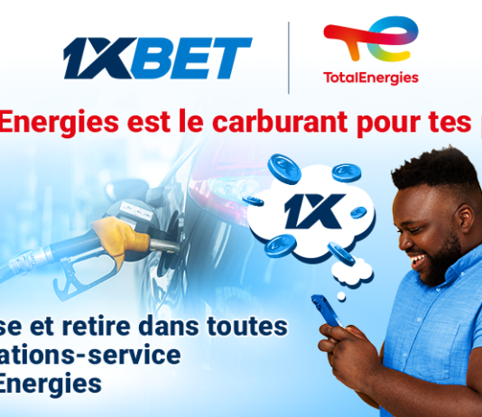 Service sympa : recharge ton compte 1xBet dans les stations-service TotalEnergies !