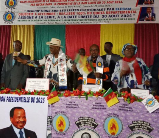 Inscription sur les listes électorales au Cameroun : La Lékié occupe le deuxième rang dans la région du Centre
