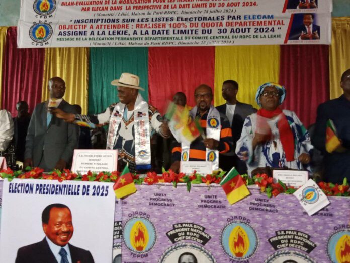 Inscription sur les listes électorales au Cameroun : La Lékié occupe le deuxième rang dans la région du Centre