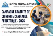 Au Cameroun, une campagne gratuite de chirurgie cardiaque pédiatrique annoncée l’Hôpital Général de Yaoundé