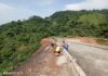 Cameroun – Falaise de Dschang : Inquiétudes sur la qualité des travaux et l’avenir de l’infrastructure ; Emmanuel Nganou Djoumessi mis en index