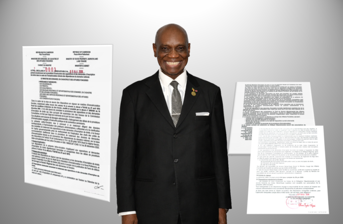 Accès au Foncier au Cameroun : : Henri Eyebe Ayissi serre la vis sur les oppositions abusives dans les procédures d’immatriculation