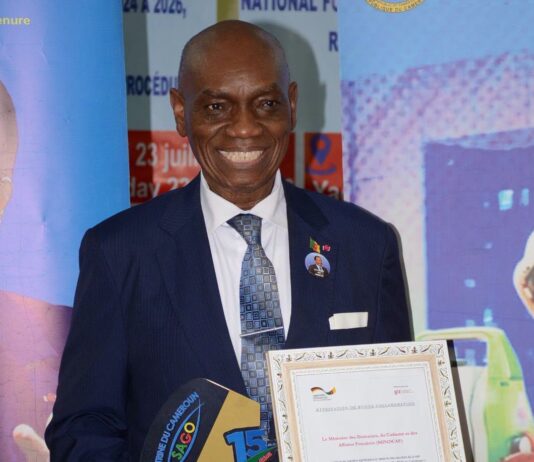 🏆 Cameroun : Henri Eyebe Ayissi décroche une double consécration, la GIZ et le SAGO saluent la transformation du MINDCAF