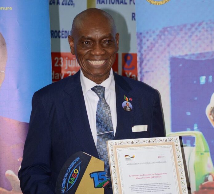 🏆 Cameroun : Henri Eyebe Ayissi décroche une double consécration, la GIZ et le SAGO saluent la transformation du MINDCAF