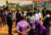 Au Cameroun, le Maire Yaoundé Ier Jean Marie Abouna lance la construction d’un ouvrage de franchissement à Olembé