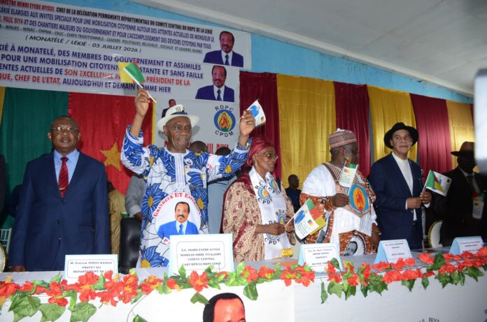 Cameroun , Lékié , politique, Rdpc : Dr Henri Eyebe Ayissi en guerre contre la cinquième colonne