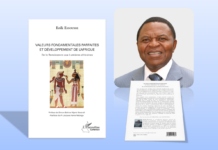 Littérature : Dr Erik Essousse explore les fondements spirituels et intellectuels du développement de l’Afrique