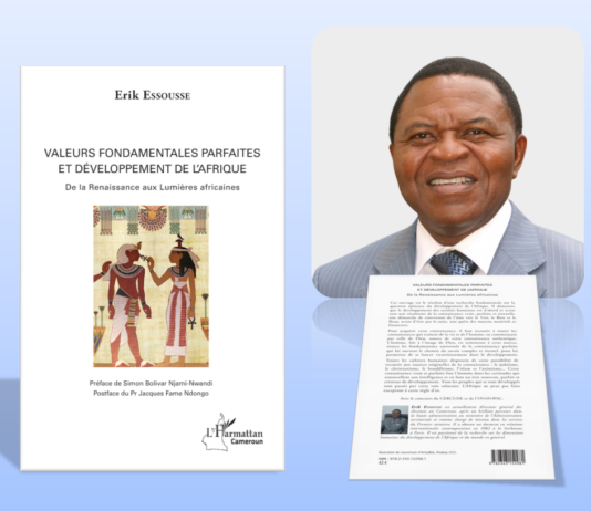 Littérature : Dr Erik Essousse explore les fondements spirituels et intellectuels du développement de l’Afrique