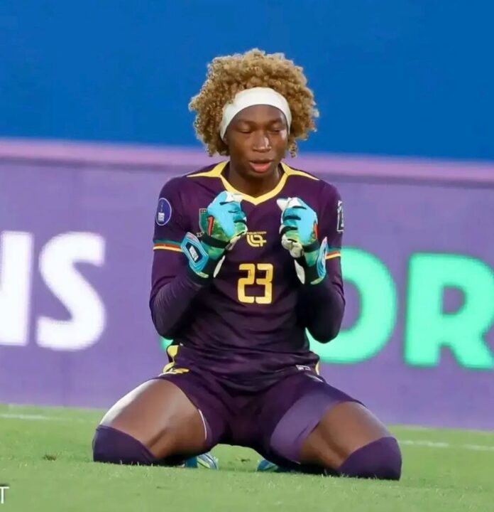 Sport : Michaely Kyria Bihina , la bouclière des Lionnes Indomptables