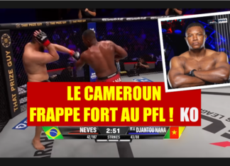 🇨🇲🥊 MMA – MAXWELL DJANTOU NANA FRAPPE FORT ! Le Camerounais terrasse le Brésilien au PFL Charlotte