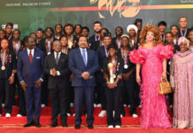 Cameroun : Sacrées Championnes d’Afrique au Maroc, les Lionnes Indomptables célébrées au Palais de l’Unité par Paul et Chantal Biya