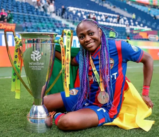 FOOTBALL FÉMININ : ABOUDI ONGUÉNÉ S’OFFRE UNE NOUVELLE COUPE EN RUSSIE
