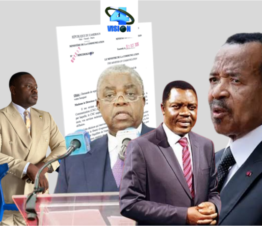 Affaire CNC–Vision 4 : après la lettre de Raymond Materne Mekamba Mekamba à Paul Biya, René Emmanuel Sadi demande à Canal+ de rétablir la diffusion
