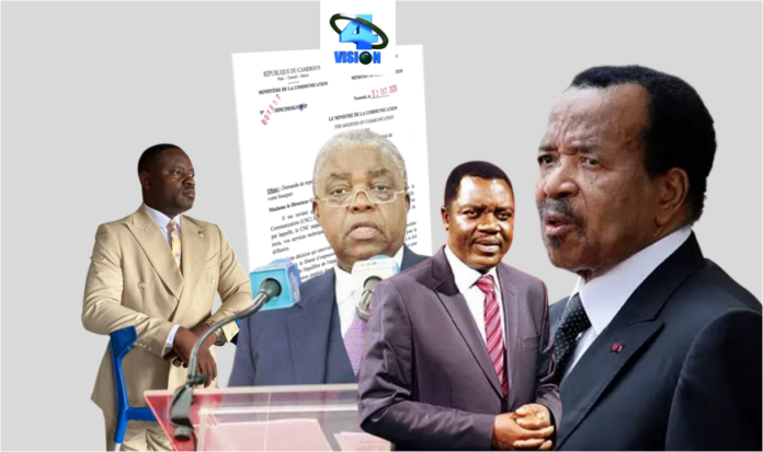 Affaire CNC–Vision 4 après la lettre de Raymond Materne Mekamba Mekamba à Paul Biya, René Emmanuel Sadi demande à Canal+ de rétablir la diffusion